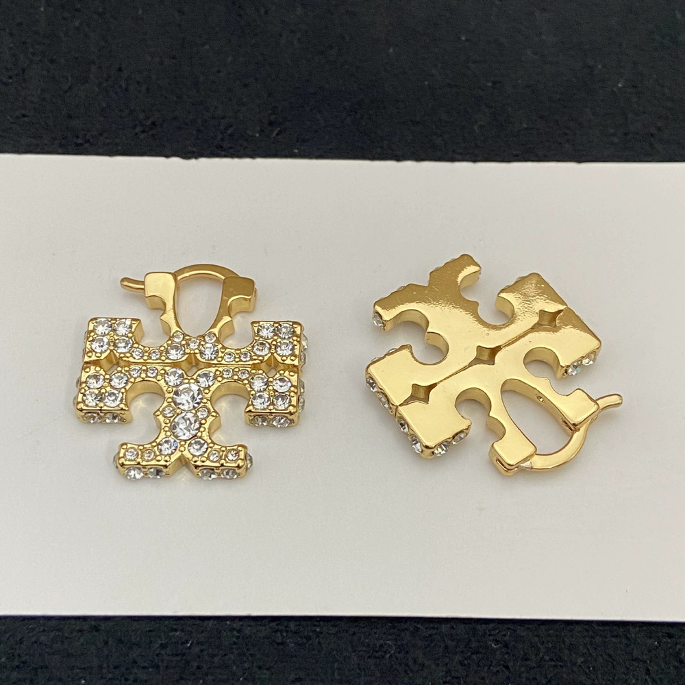 Tory Burch Rhinestone Earrings - Picture 2 of 6